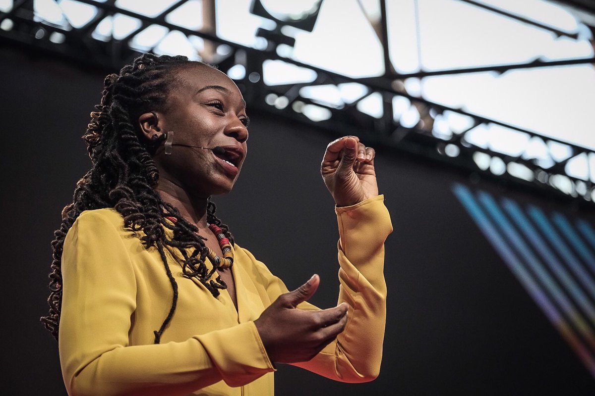 Dr. Eugenia Addy on the TEDxToronto stage